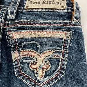 Beautiful red and tan stitching